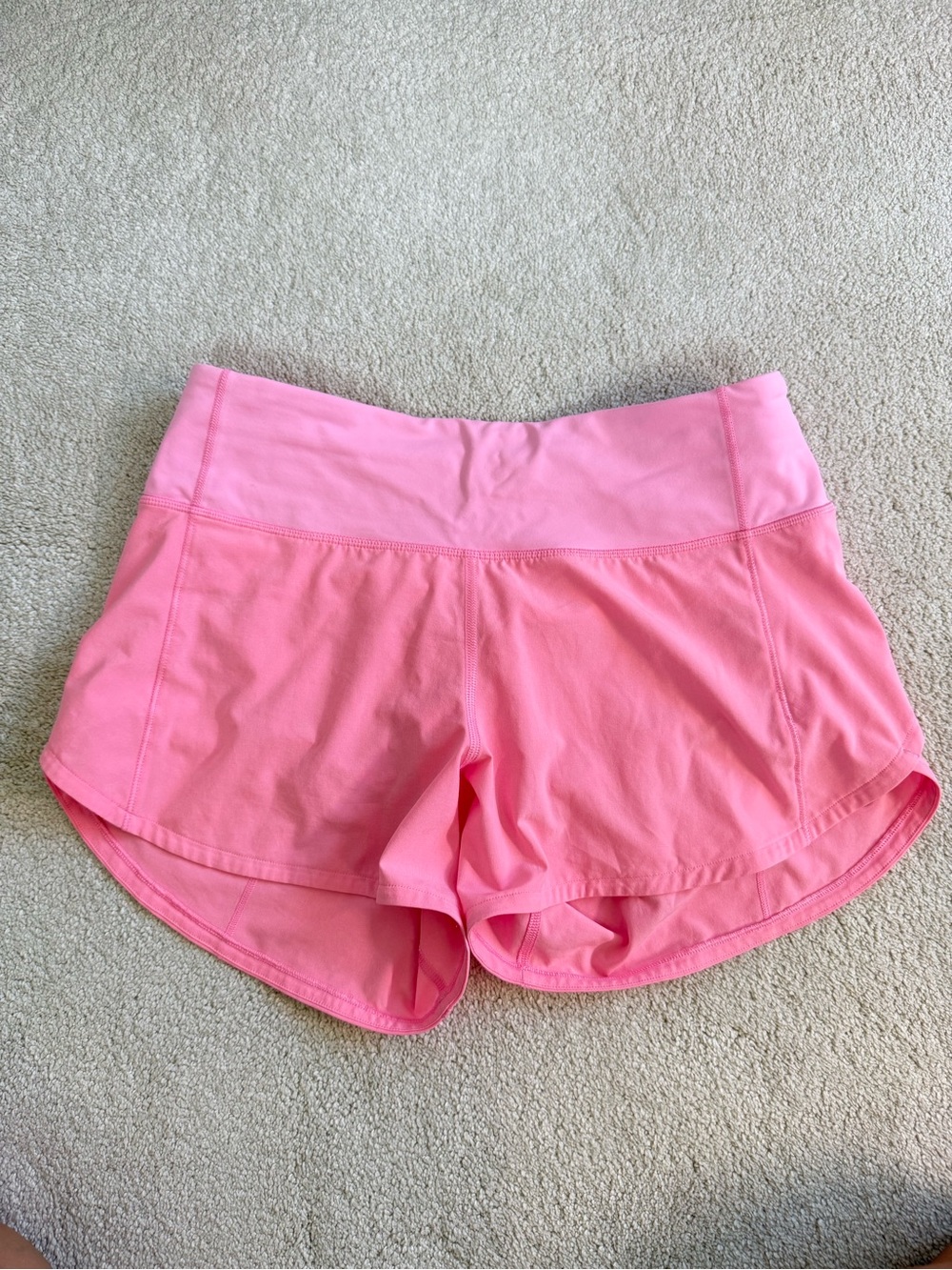 lululemon athletica Pink Athletic Running Shorts